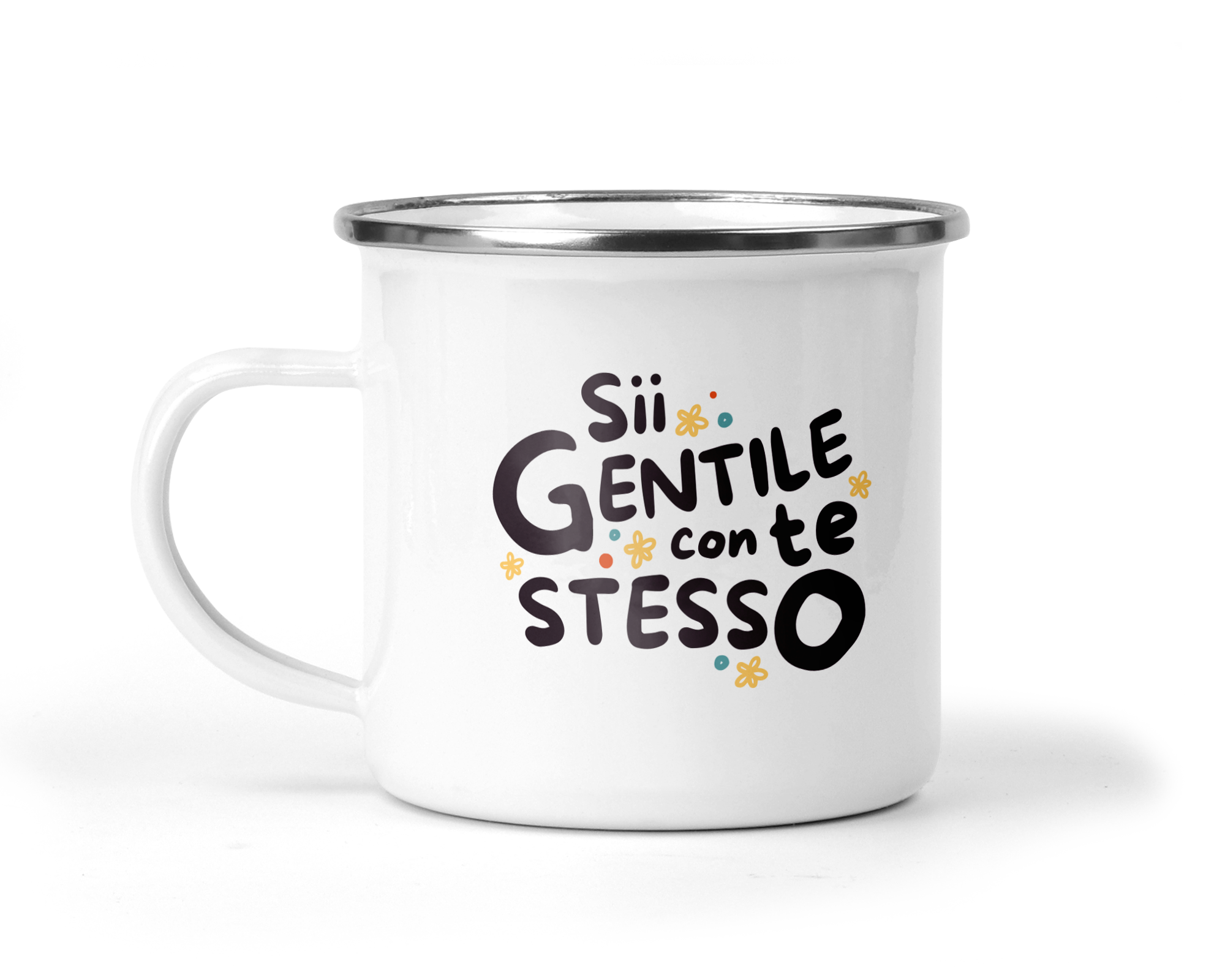 Tazza in Metallo Smaltato Start Exploring - Gadgets, Idee regalo